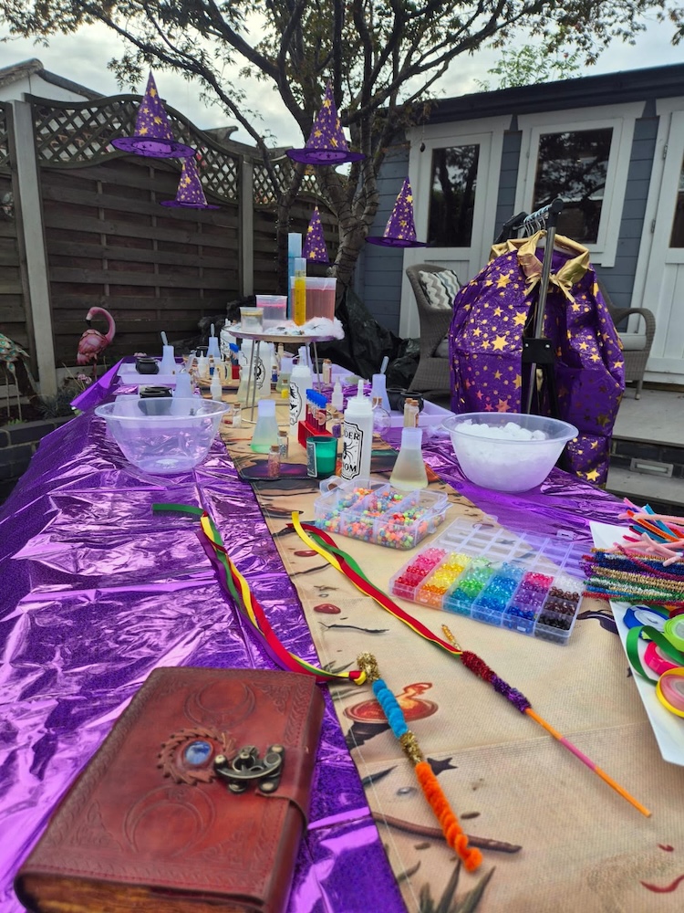 potion and wizard party